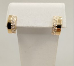 Сережки з червоного золота. Арт. №2500000158
